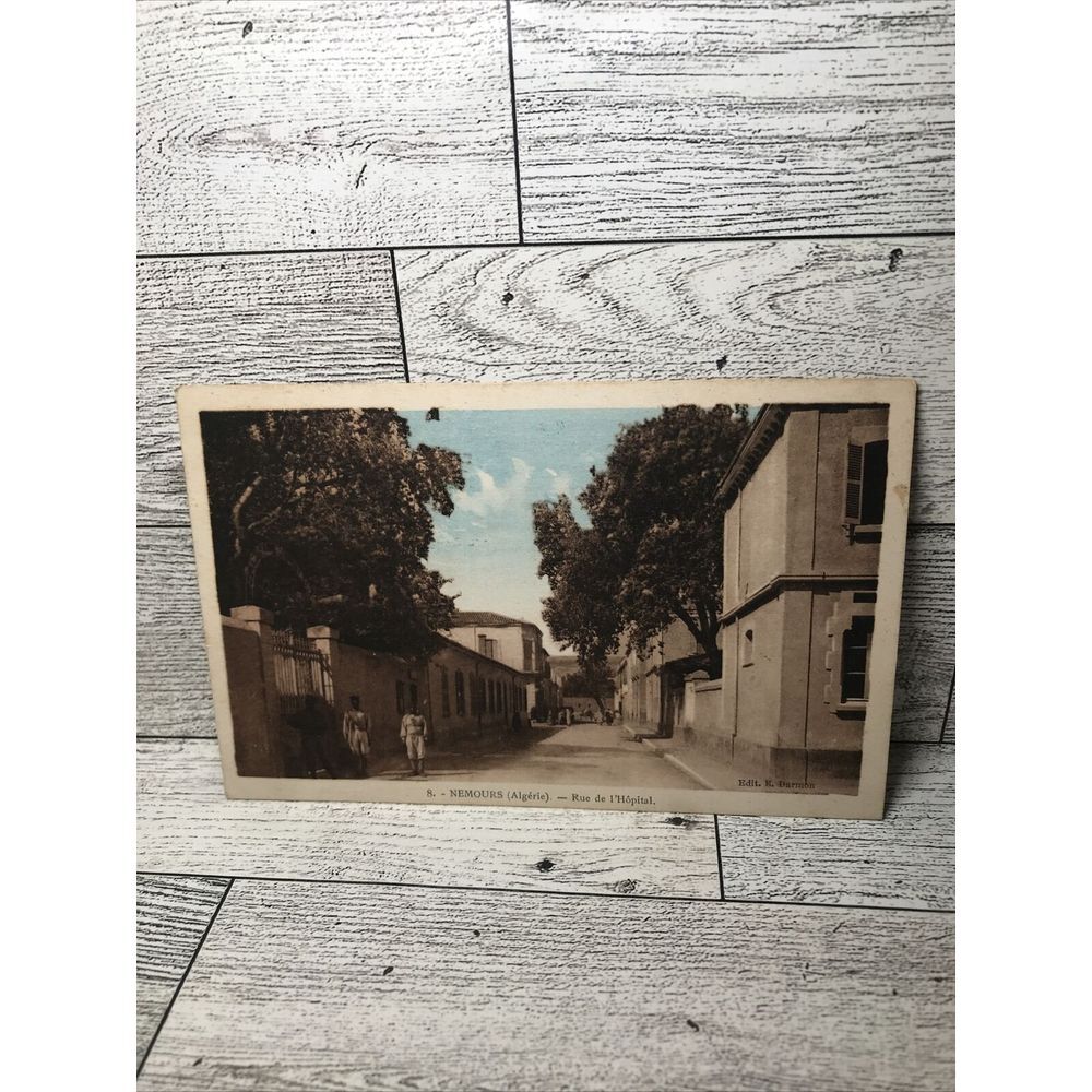 1943 US Navy Posted Post Card Nemours Vintage‎ Ephemera Memorabilia Souvenir